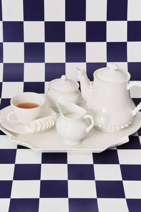 Fat - Serving Plate Oval Perle Fine