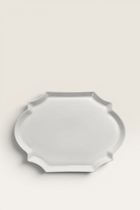 Fat - Serving Plate Oval Perle Fine