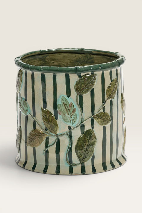 Potte - Flower Pot 11 Green/Beige