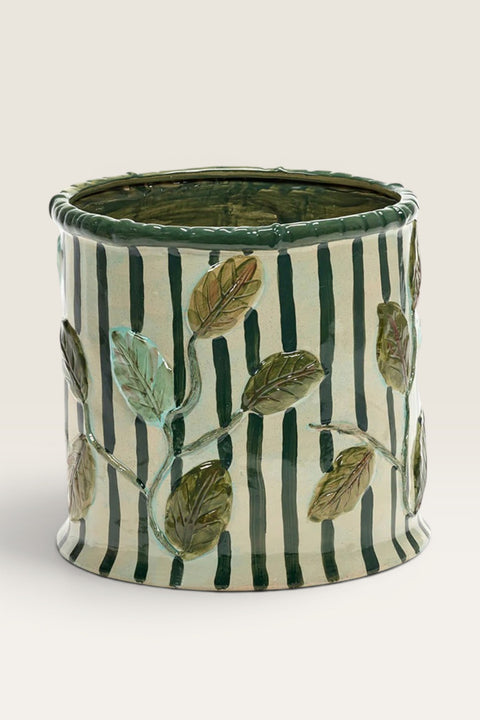 Potte - Flower Pot 11 Green/Beige