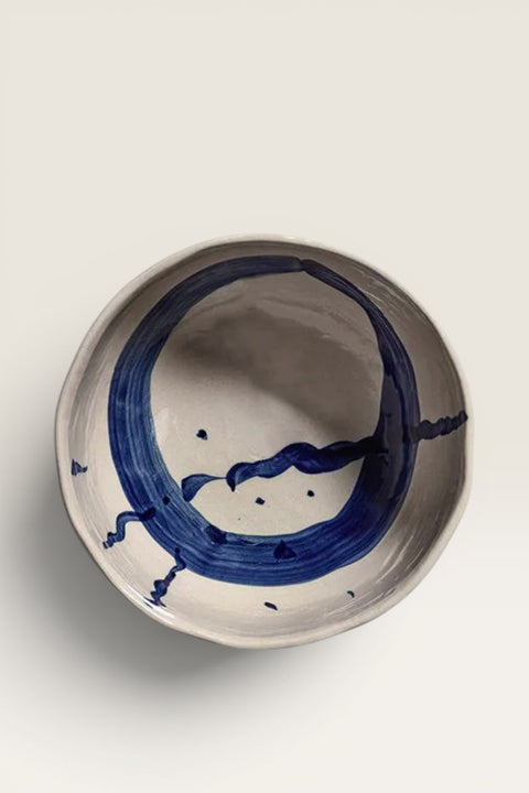 Skål - Sophia Soup Bowl Beige/Blue