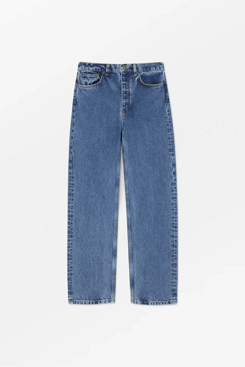Jeans - Sharon Straight Jeans Slouchy Blue