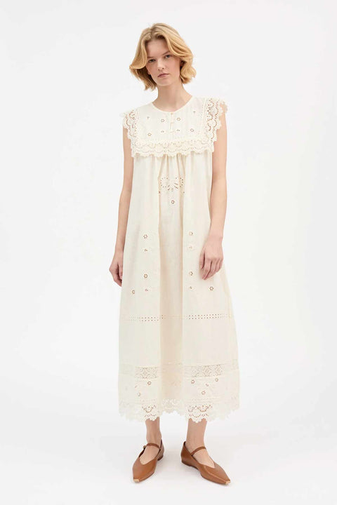 Kjole - Tallulah Antique White