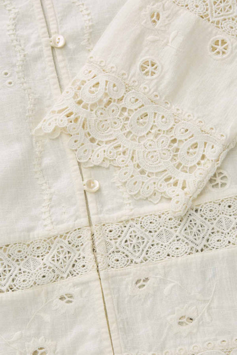 Skjorte - Tallulah Shirt Antique White