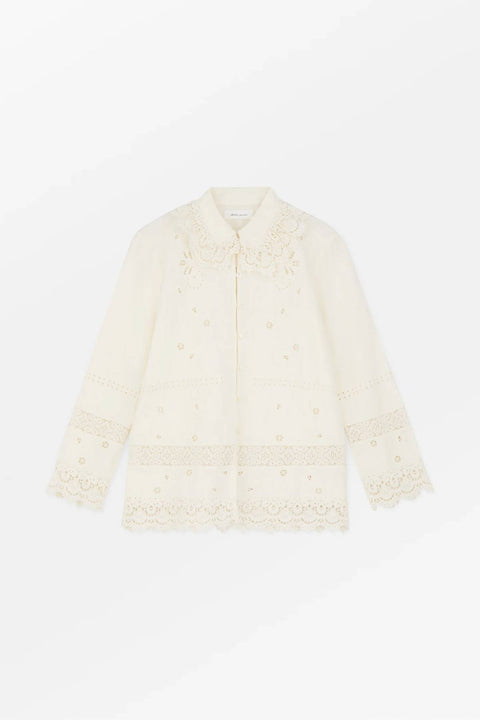 Skjorte - Tallulah Shirt Antique White