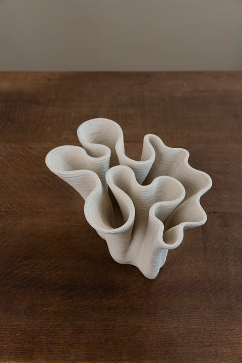 Vase - Fiordo S Off-White