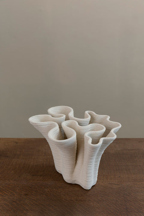 Vase - Fiordo S Off-White