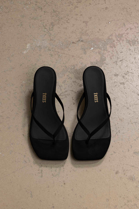 Sko - Julia Square Toe Suede Sable