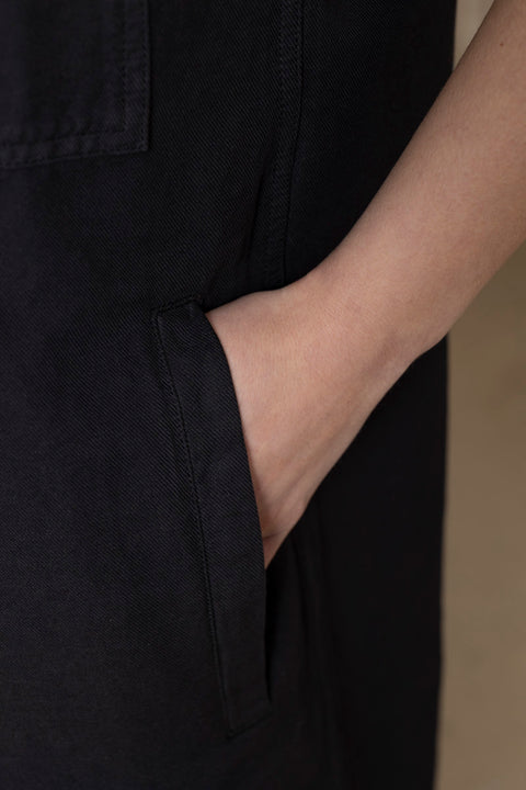 Kjole - Smock Dress Soft Black