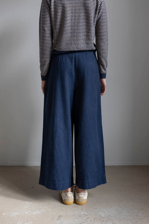 Bukse | Hemp Cotton Paper Bag Trousers