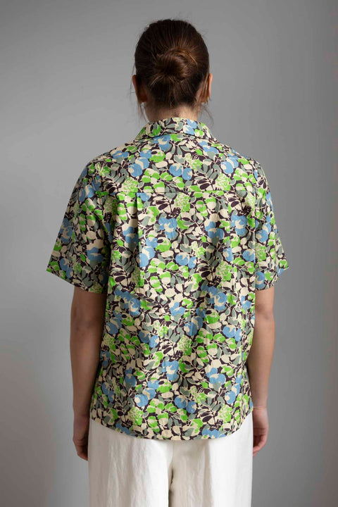 Skjorte - Hedgerow Print Poplin Shirt