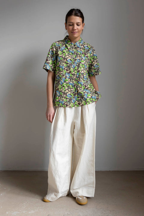 Skjorte | Hedgerow Print Poplin Shirt