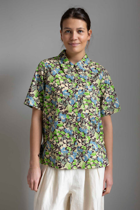 Skjorte | Hedgerow Print Poplin Shirt