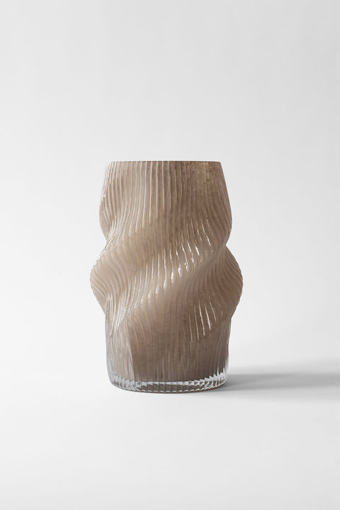 Vase - Fano Glass Taupe