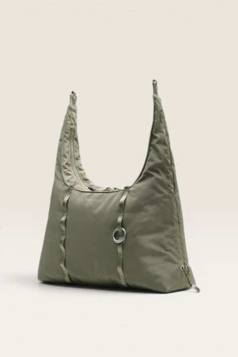 Veske - Wares Bags Cloud Hobo Small Moss Tech Sateen