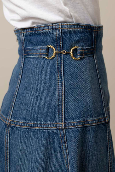 Skjørt - Brigette Skirt Danube
