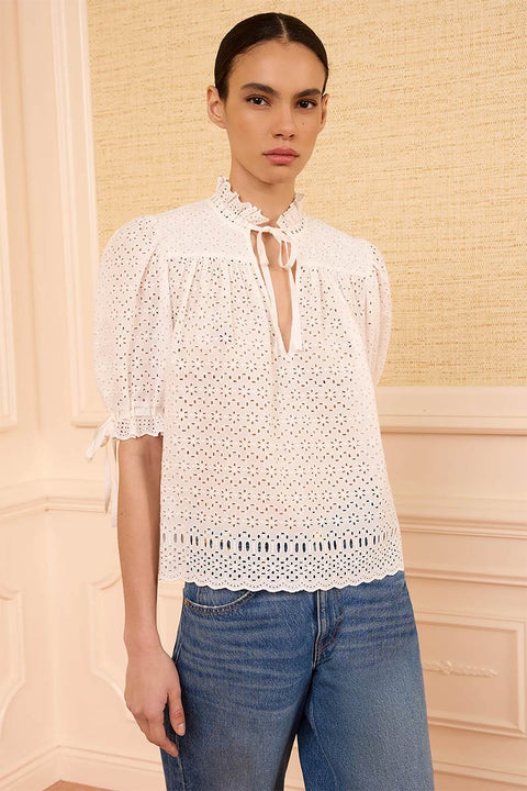 Topp - Alouette SS Cotton Top Pristine