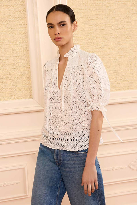 Topp - Alouette SS Cotton Top Pristine