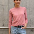 Genser - Classic Crew NK Sweater Lotus Pink