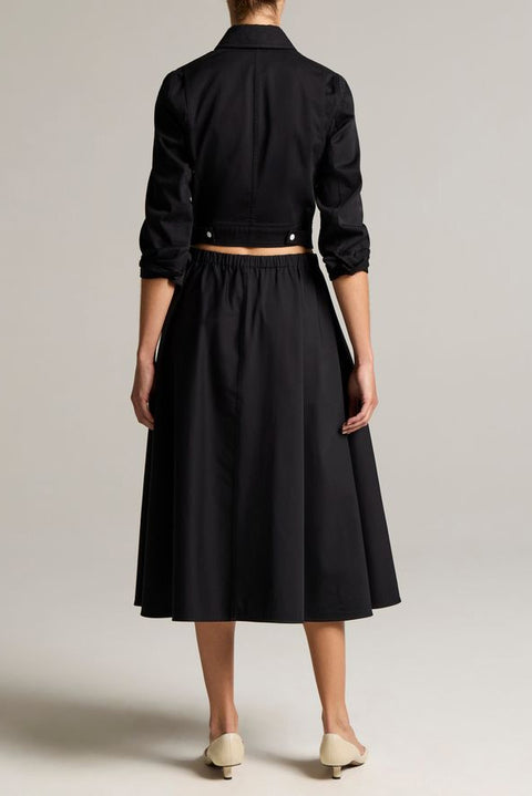 Skjørt - Pocket Full Skirt Black