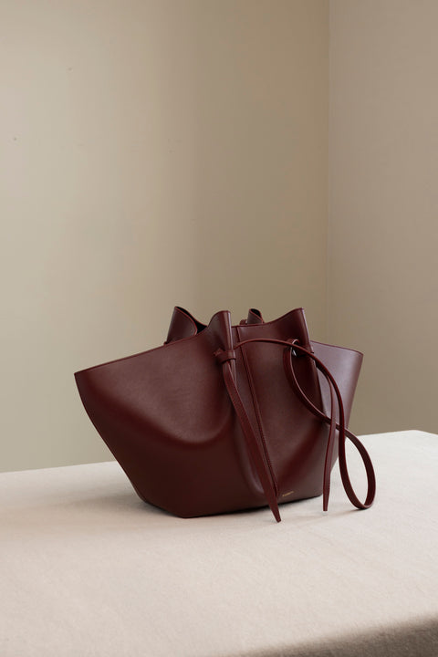 Veske - Mochi Large Smooth Leather Berry