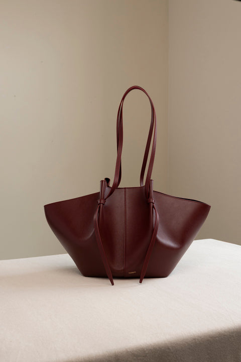 Veske - Mochi Large Smooth Leather Berry