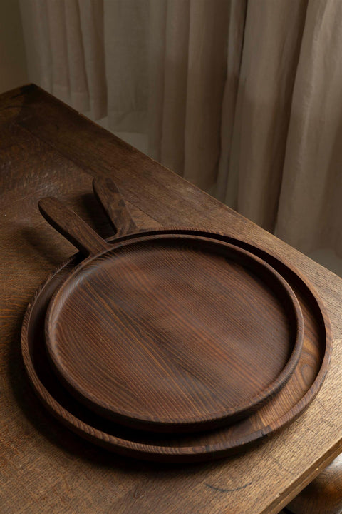 Serveringsfat - Pure Serving Dish S Dark Brown