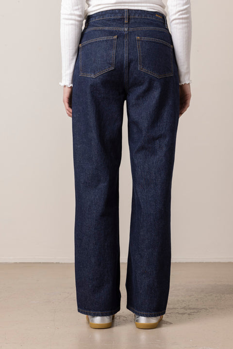 Jeans - Maddy Straight Jeans Indigo Blue