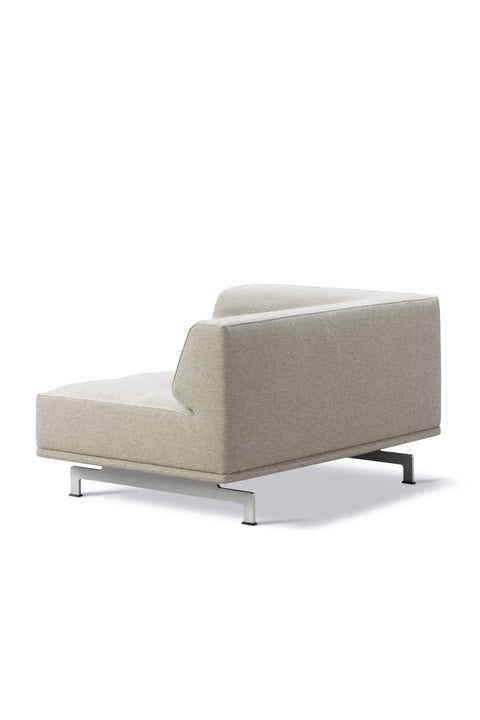 Sofa - Delphi 4501 Venstre Steelcut Trio 213/Børstet Aluminium
