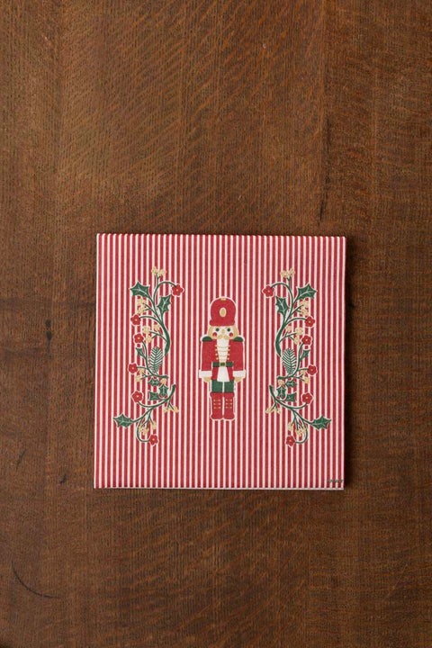 Serviett - Paviot 40x40cm Nøtteknekker