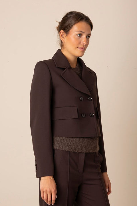 Jakke - Emotional Essence Jacket Dark Chocolate