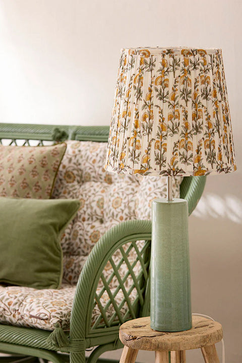 Lampeskjerm - H27cm Calla Honey