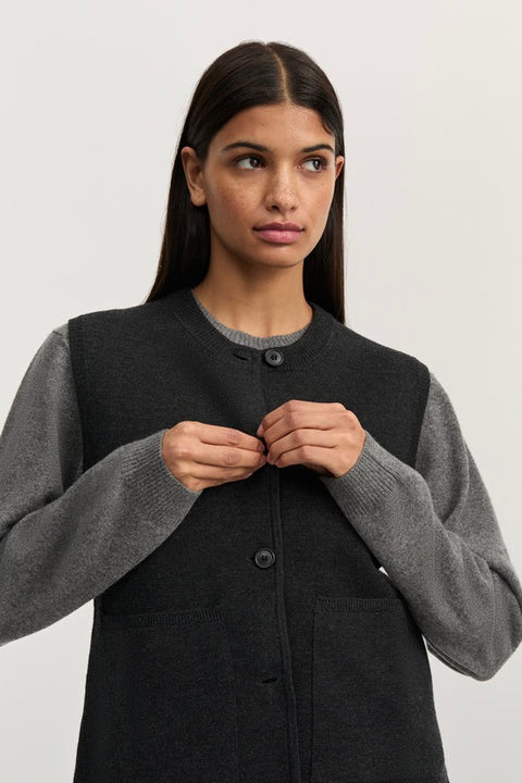 Vest - Elva Antracite