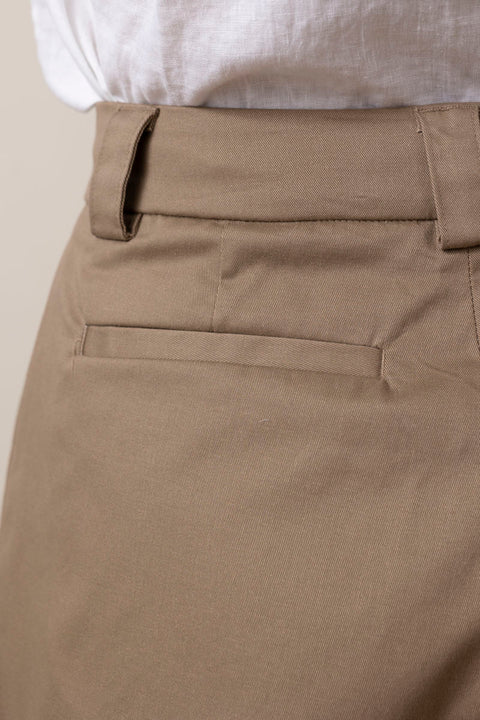 Shorts - Dakota Short Gabardina Cognac