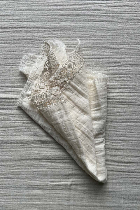 Serviett - Lace Natural