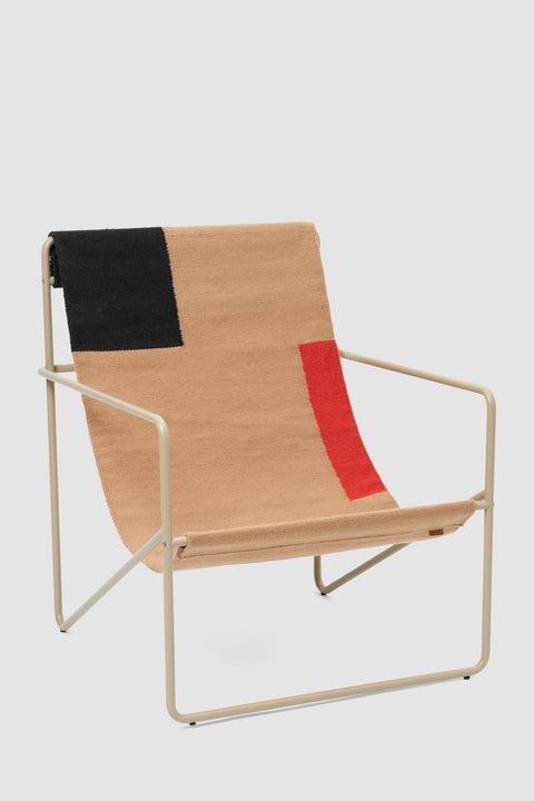 Loungestol - Desert Lounge Cashmere/Block