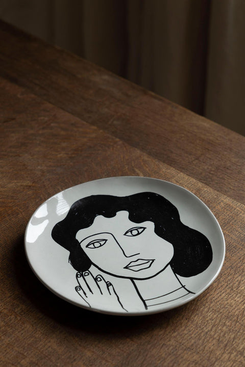 Tallerken - La Mère M Off-White