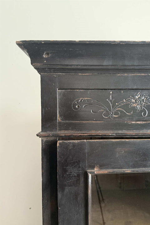 Vitrineskap - Single Door Glass Vitrine Cabinet