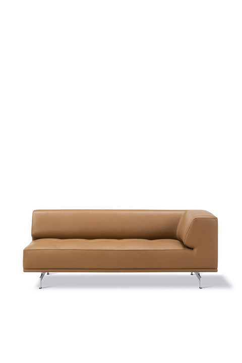 Sofa - Delphi 4514 Høyre Max 91/Børstet Aluminium