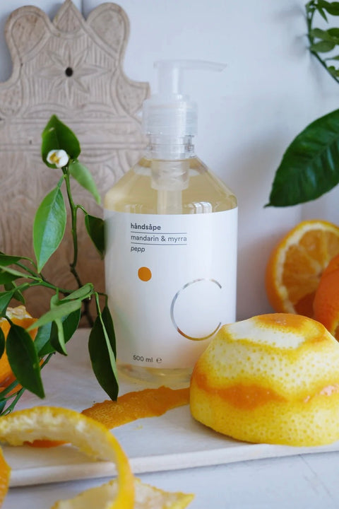 Håndsåpe - 500ml Mandarin & Myrra