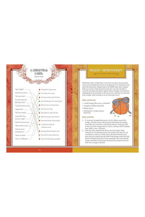 Aktivitetsbok - A Vintage Victorian Christmas Sticker, Color & Activity Book