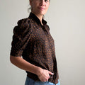 Bluse - The Gillian Blouse Light Leopard Multi