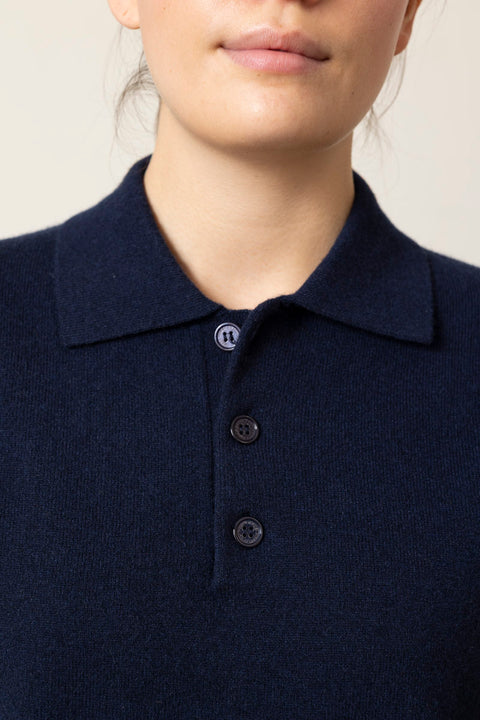 Genser - Short Sleeve Polo Night