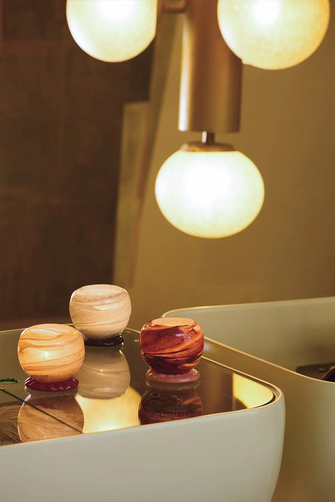 Telysholder - Cosmos Votive Taupe