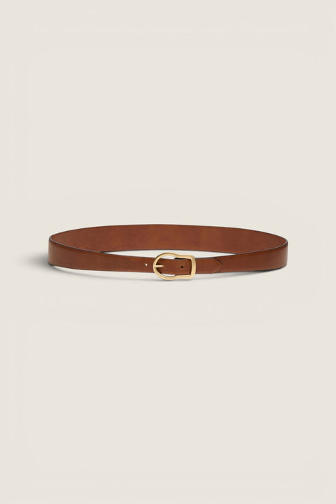 Belte - Twisted Classic 2cm Belt Cognac