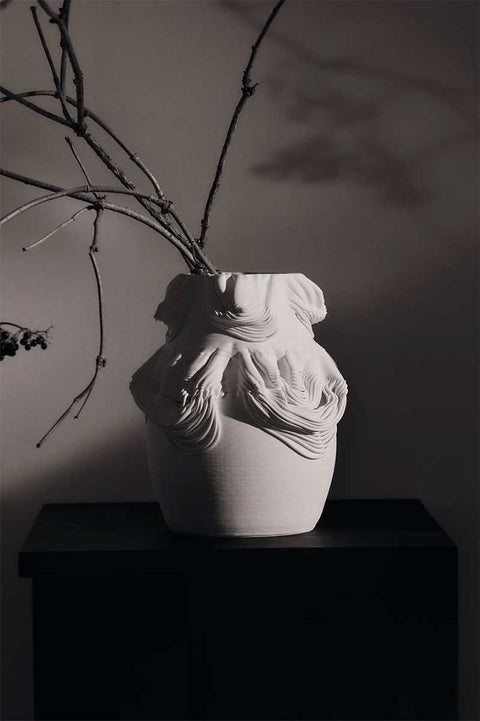 Vase - Drisca Off-White