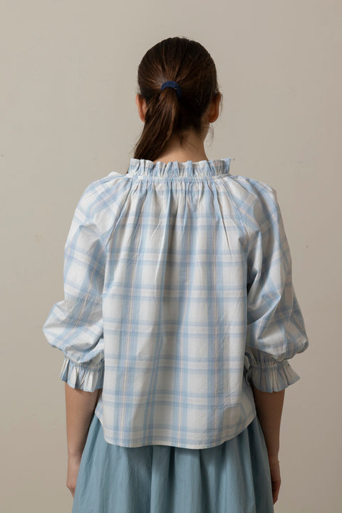Bluse - Newmoon Blouse Vintage Check