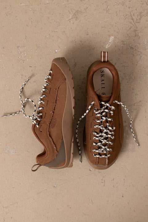 Sko - Jasper Split W-Skall Brown
