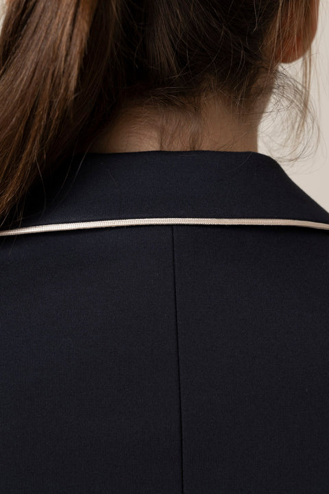 Jakke - Emotional Essence Stripe Dark Navy