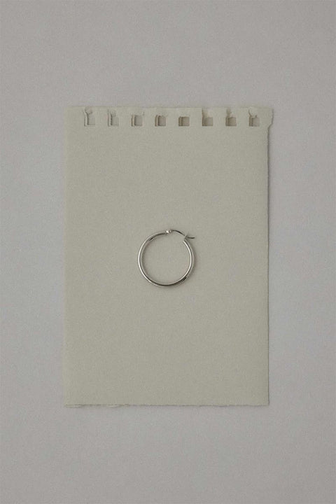 Øreringer - Oda Hoops Large Silver